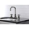 Kingston Brass FSC8939DX Concord Widespread Bathroom Faucet W/ Brass Pop-Up, Nickel FSC8939DX - alternate 5